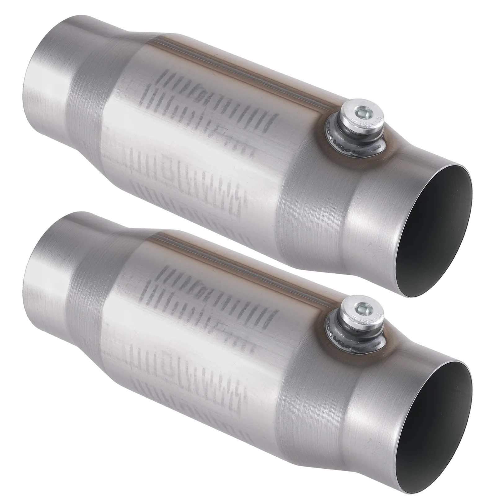 Stainless Steel Universal Catalytic Converter 3'' Inlet Outlet O2 Sensor Ports
Stainless Steel Universal Catalytic Converter 3'' Inlet Outlet O2 Sensor Ports