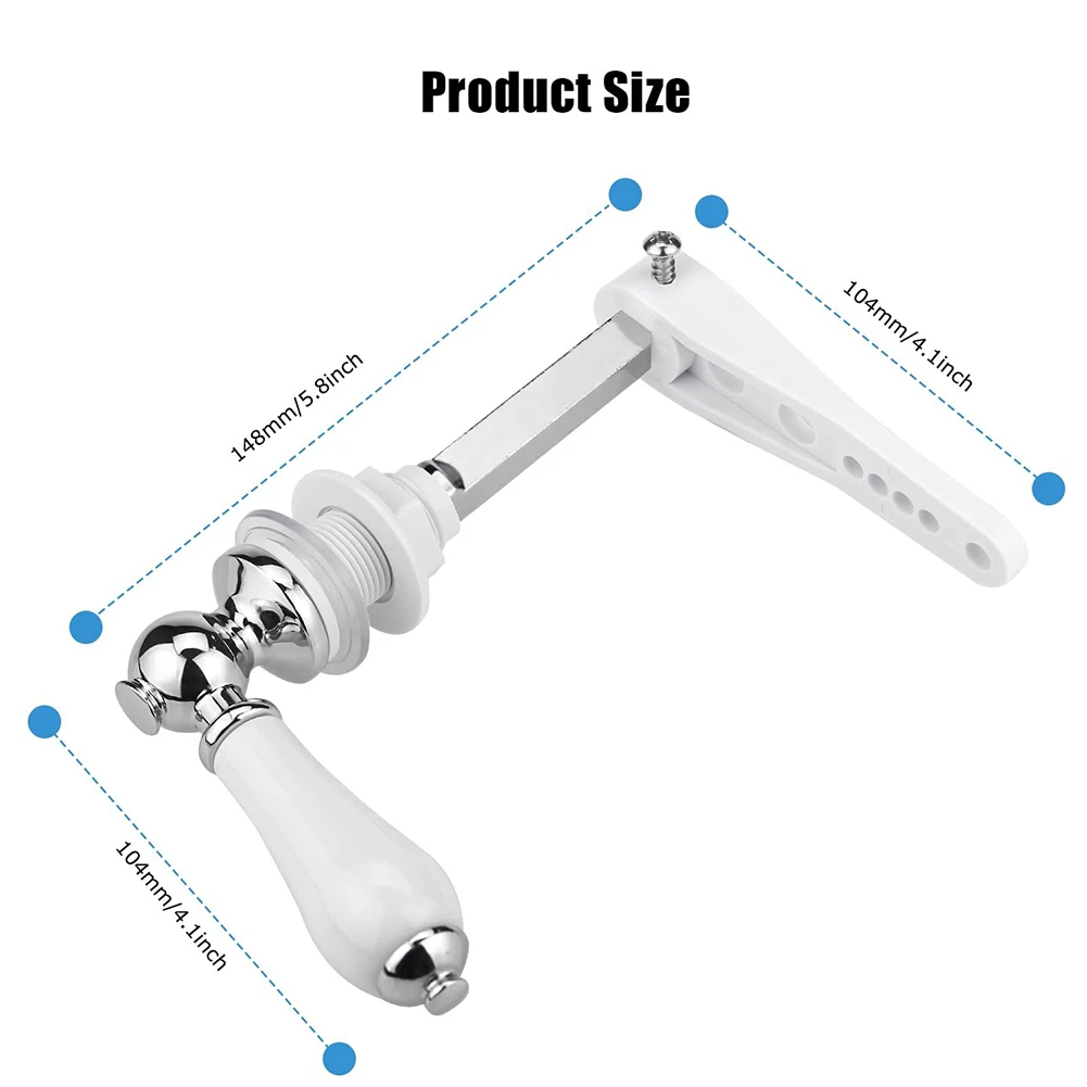 Ручка для ремонта унитаза, хромированная, для домашней ванной комнаты, простая в установке, изысканный внешний вид, высококачественный материал, традиционный дизайн
Ручка для ремонта унитаза, хромированная, для домашней ванной комнаты, простая в установке, изысканный внешний вид, высококачественный материал, традиционный дизайн