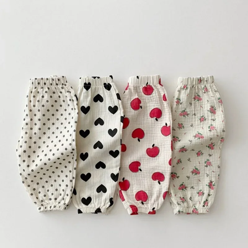 Organic Cotton Baby Pants Newborn Toddlers Autumn Spring Summer Winter Cute Print Soft Muslin Clothes Pants Pantalons Capris
Organic Cotton Baby Pants Newborn Toddlers Autumn Spring Summer Winter Cute Print Soft Muslin Clothes Pants Pantalons Capris