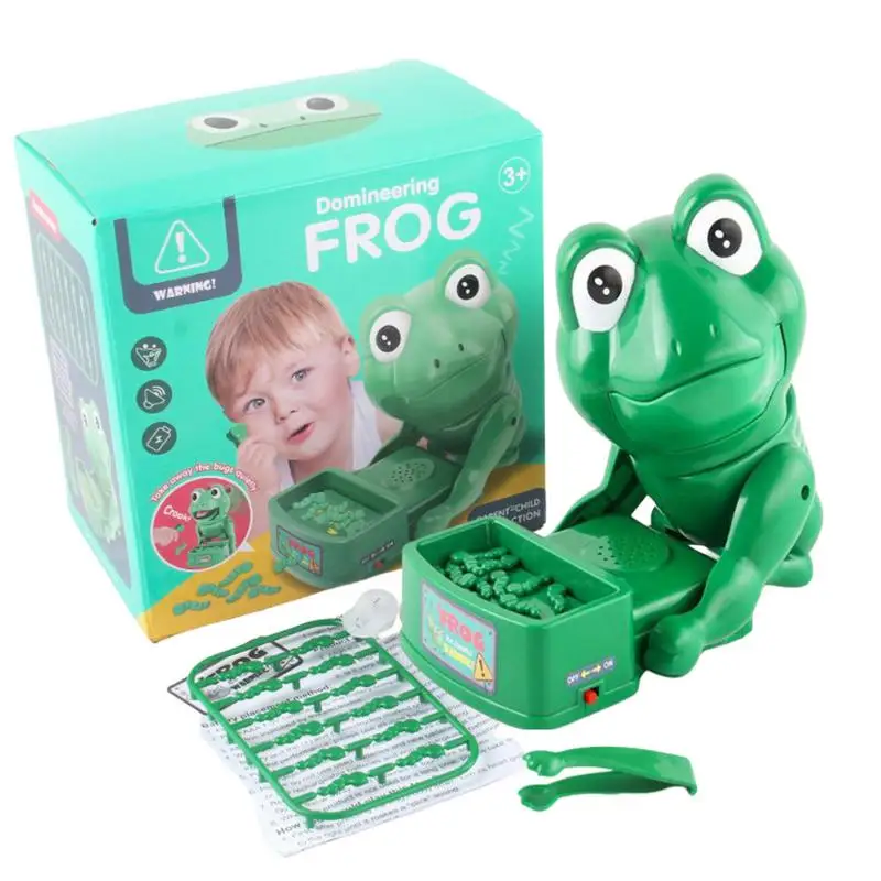 Stealing Insect Frog Biting Prank Toy Funny Electronic Don't Wake The Frog Toy Parent-Child Interaction Intelligence Board Game
Stealing Insect Frog Biting Prank Toy Funny Electronic Don't Wake The Frog Toy Parent-Child Interaction Intelligence Board Game