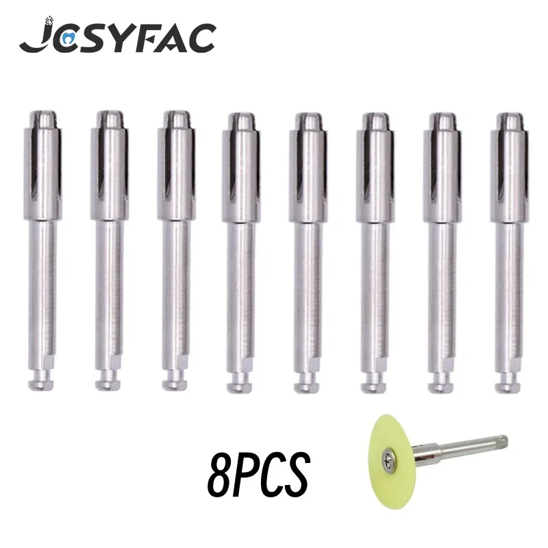 8Pcs Dental Flexi Disc Mandrel Polishing Discs Holding Rod RA Shank Rotary Tool Dentist Technician Tool 2.35MM Disc Chuck
8Pcs Dental Flexi Disc Mandrel Polishing Discs Holding Rod RA Shank Rotary Tool Dentist Technician Tool 2.35MM Disc Chuck