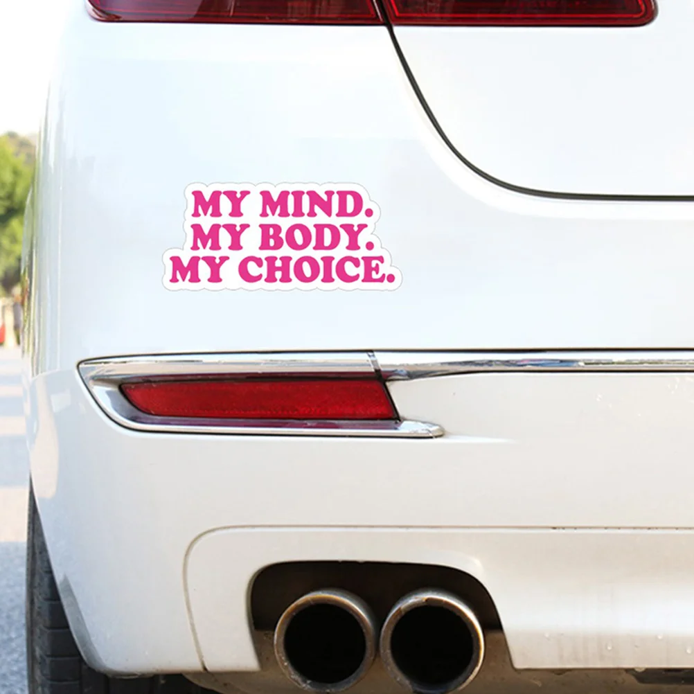 3 шт., наклейка на бампер автомобиля Mind Body Pro Choice, водонепроницаемая декоративная наклейка из ПВХ для стены, дома, окна автомобиля, мой кузов, знак на выбор
3 шт., наклейка на бампер автомобиля Mind Body Pro Choice, водонепроницаемая декоративная наклейка из ПВХ для стены, дома, окна автомобиля, мой кузов, знак на выбор