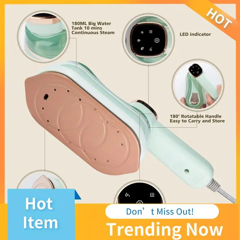 AB08-Travel Steamer For Clothes Portable Mini Ironing Machine Handheld Mini Steamer Garment Steamer For Home EU PLUG
AB08-Travel Steamer For Clothes Portable Mini Ironing Machine Handheld Mini Steamer Garment Steamer For Home EU PLUG