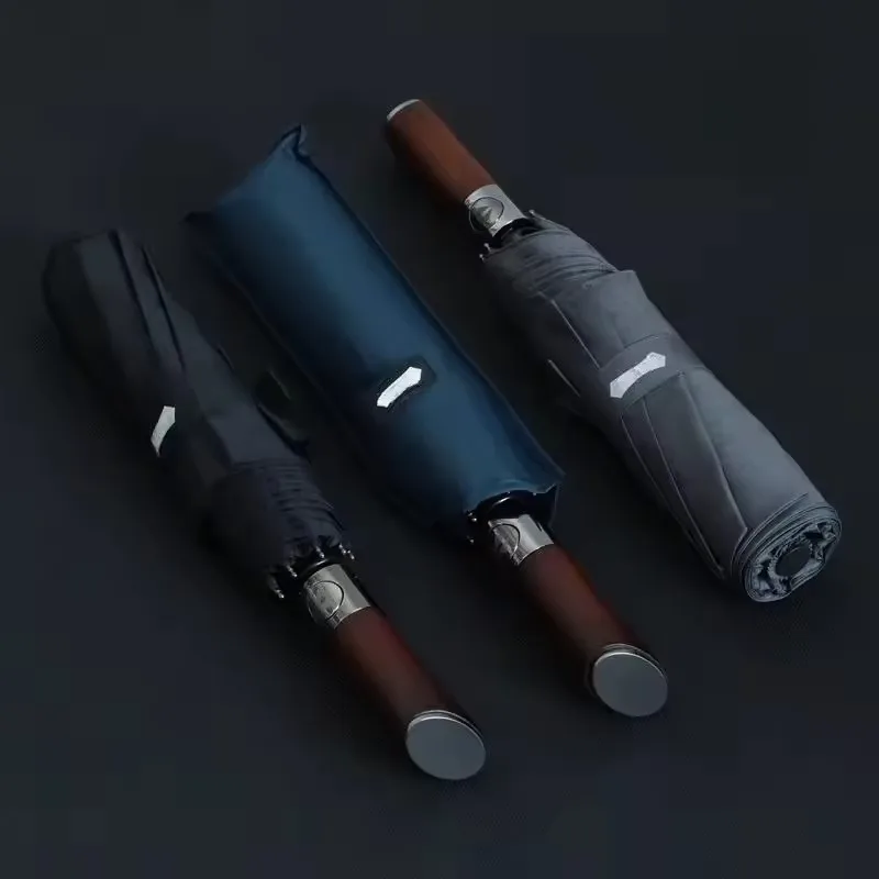 High-end Fully Automatic Umbrella Retro Thick Double Extra Large Folding Simple Sunny And Rainy Umbrella Dual Use Potable
High-end Fully Automatic Umbrella Retro Thick Double Extra Large Folding Simple Sunny And Rainy Umbrella Dual Use Potable