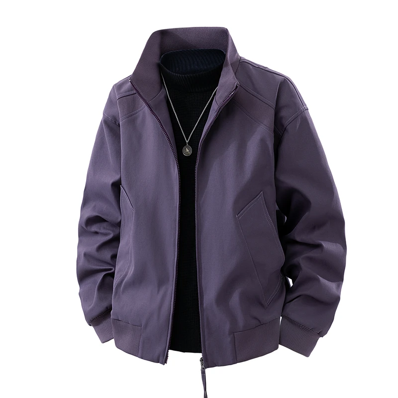 New Style Spring Fashion Men Casual Jackets Stand Collar Windproof Outerwear Loose All-match Zipper Male Clothing Trend Quality
New Style Spring Fashion Men Casual Jackets Stand Collar Windproof Outerwear Loose All-match Zipper Male Clothing Trend Quality