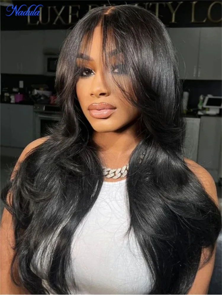 NADULA Put and Go Bangs Бесклеевой парик 7x5 Предварительно вырезанный прозрачный парик фронта шнурка Предварительно отбеленные крошечные узлы Бразильский парик из человеческих волос
NADULA Put and Go Bangs Бесклеевой парик 7x5 Предварительно вырезанный прозрачный парик фронта шнурка Предварительно отбеленные крошечные узлы Бразильский парик из человеческих волос