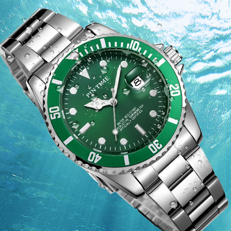 PINTIME Новые мужские часы Деловой внешний вид Дизайн Водонепроницаемые светящиеся функции календаря Деловые мужские кварцевые часы
PINTIME Новые мужские часы Деловой внешний вид Дизайн Водонепроницаемые светящиеся функции календаря Деловые мужские кварцевые часы