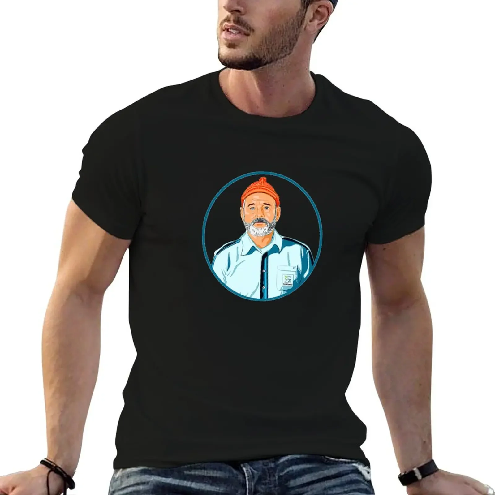Steve Zissou T-Shirt sweat shirts graphic luxury designer anime clothes funny t shirts for men
Steve Zissou T-Shirt sweat shirts graphic luxury designer anime clothes funny t shirts for men