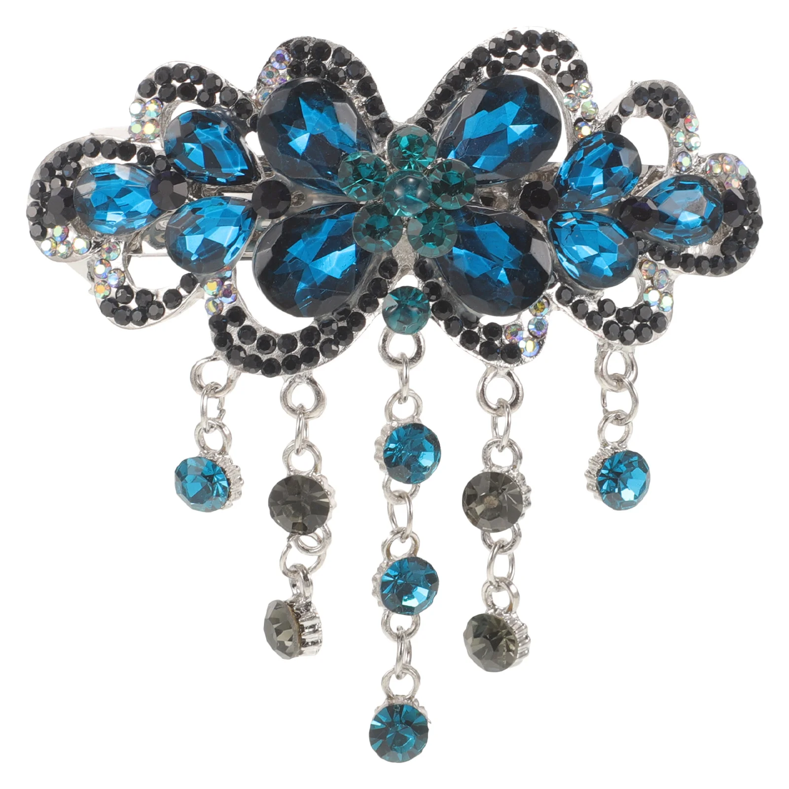 Rhinestone Flower Hairpin Alloy Barrette For Wedding Bridal Hair Styling Grip Party Accessory Decor
Rhinestone Flower Hairpin Alloy Barrette For Wedding Bridal Hair Styling Grip Party Accessory Decor