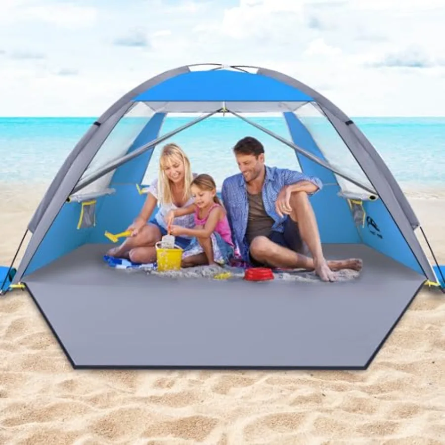 Beach Tent UPF 50+ UV Protection Sun Shade Shelter for//5//7/8 Portable Beach Canopy for Family and Baby Lightweight and Easy S
Beach Tent UPF 50+ UV Protection Sun Shade Shelter for//5//7/8 Portable Beach Canopy for Family and Baby Lightweight and Easy S