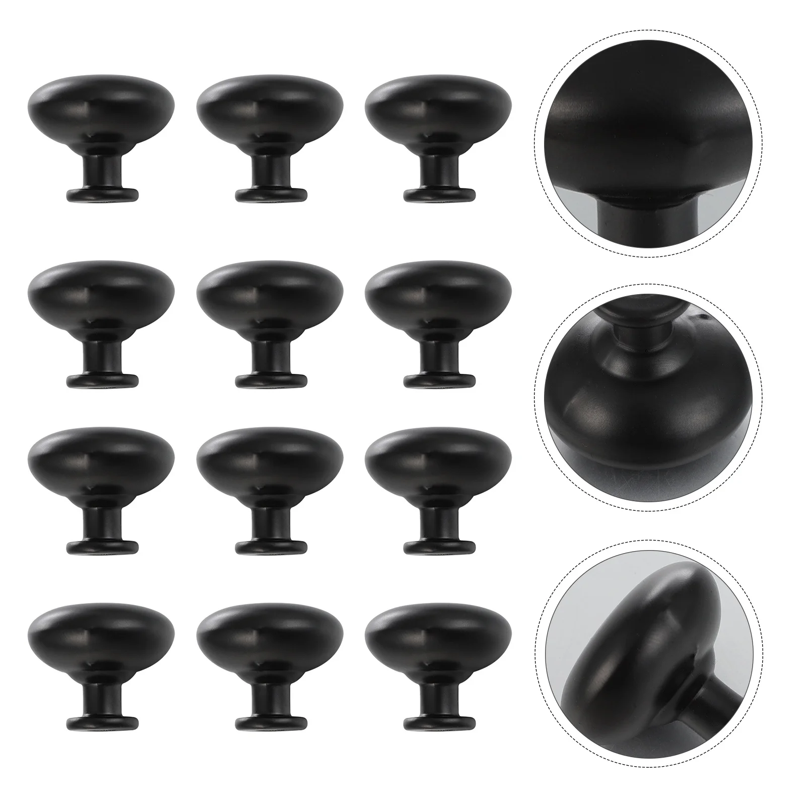 12Pcs Simple Round Dresser Handles Black Hardware Small Pulls for Wardrobes Drawers Cabinets Smooth Craftsmanship
12Pcs Simple Round Dresser Handles Black Hardware Small Pulls for Wardrobes Drawers Cabinets Smooth Craftsmanship