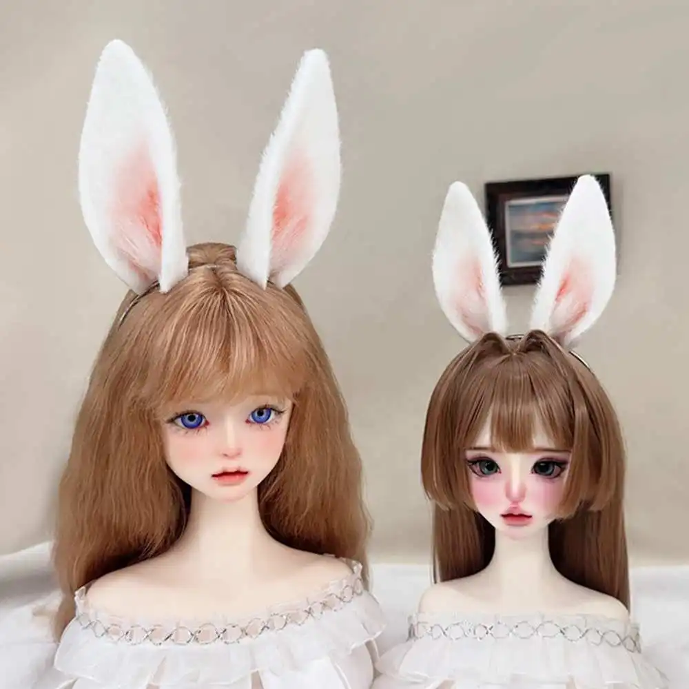 BJD Doll Headgear for 1/3 1/4 Size Cute Doll Rabbit Ear Headband Simulation Doll Toy Accessories Cosplay Kids Gift
BJD Doll Headgear for 1/3 1/4 Size Cute Doll Rabbit Ear Headband Simulation Doll Toy Accessories Cosplay Kids Gift