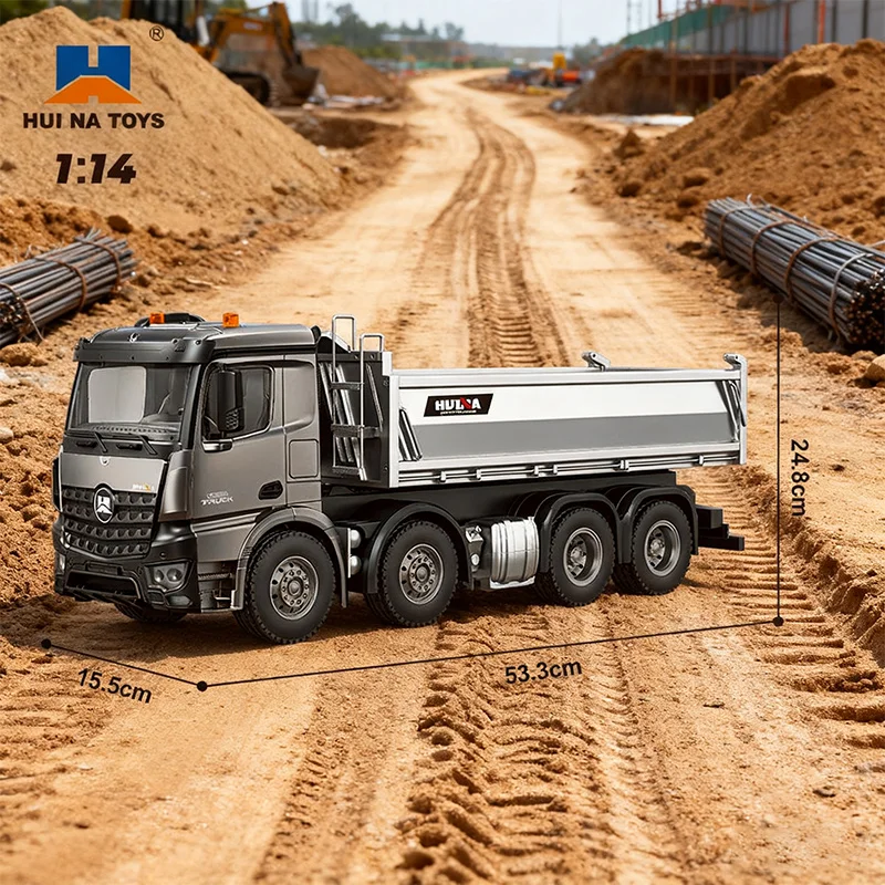 HUINA 1536PRO Лидер продаж 1537, сплав, пульт дистанционного управления, 1:14, полномасштабное колесо, тяжелый инженерный самосвал, миксер, радиоуправляемая игрушечная модель
HUINA 1536PRO Лидер продаж 1537, сплав, пульт дистанционного управления, 1:14, полномасштабное колесо, тяжелый инженерный самосвал, миксер, радиоуправляемая игрушечная модель