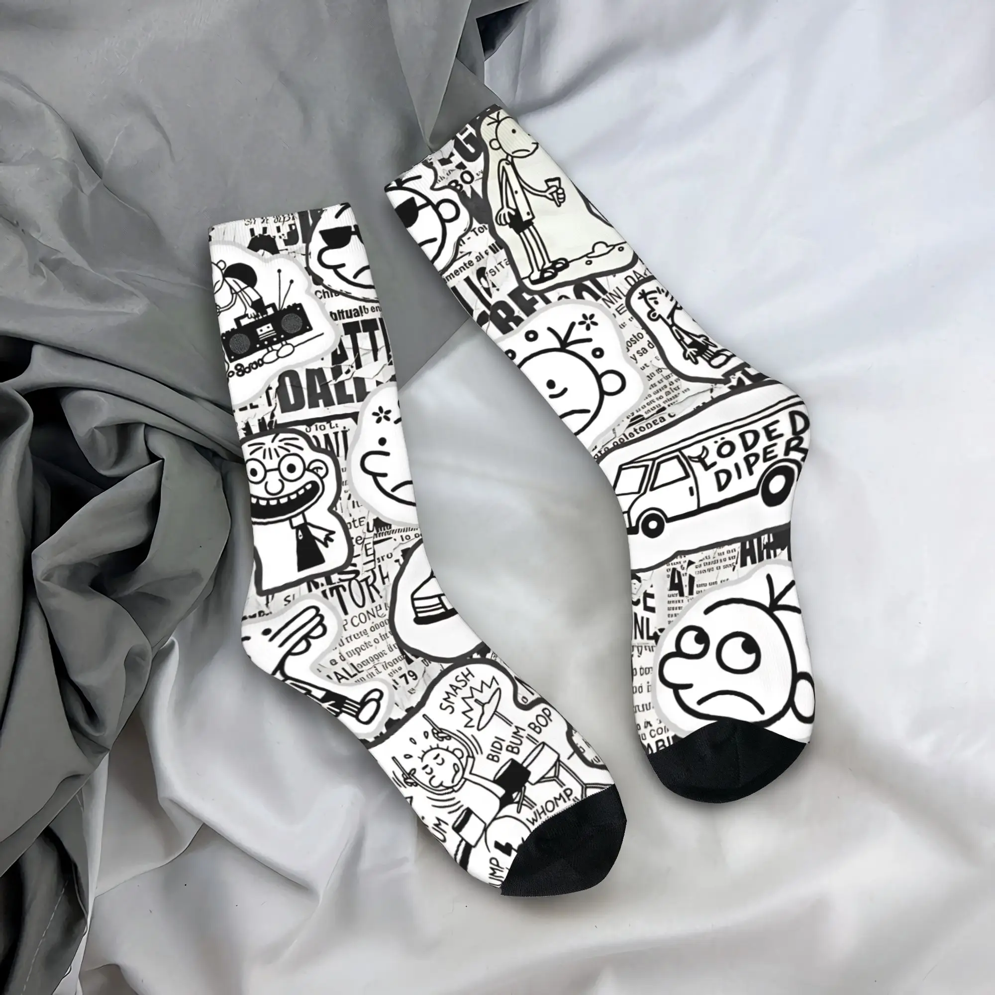Diary of a Wimpy Kid Socks Elegant Stockings Women Men Quality Climbing Socks Autumn Graphic Non Slip Socks
Diary of a Wimpy Kid Socks Elegant Stockings Women Men Quality Climbing Socks Autumn Graphic Non Slip Socks