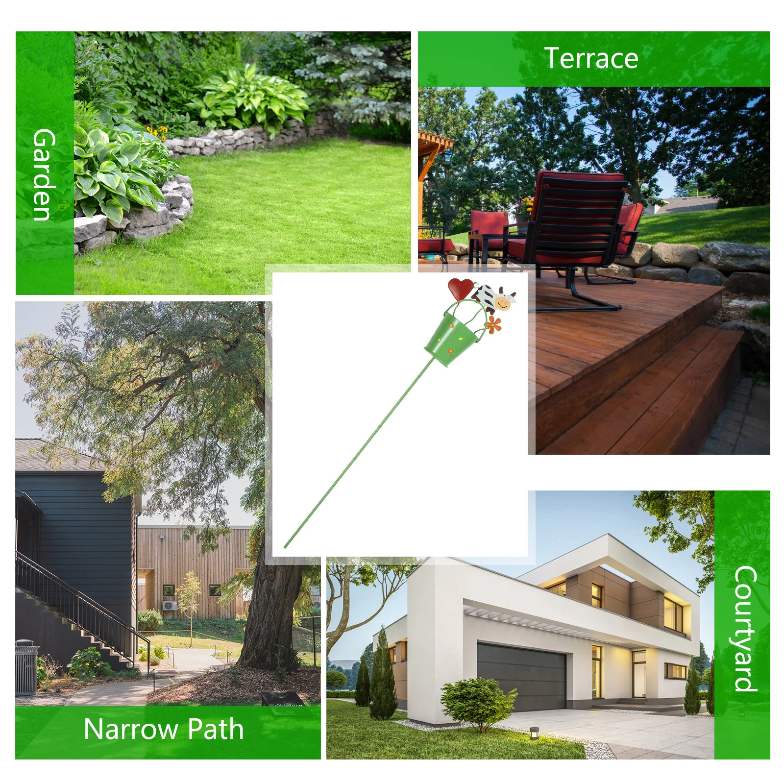 Garden Stake Decor Iron Crafts For Flower Pot Yard Lawn Outdoor Spring Decorations Metal Garden Picks Landscaping Ornament
Garden Stake Decor Iron Crafts For Flower Pot Yard Lawn Outdoor Spring Decorations Metal Garden Picks Landscaping Ornament