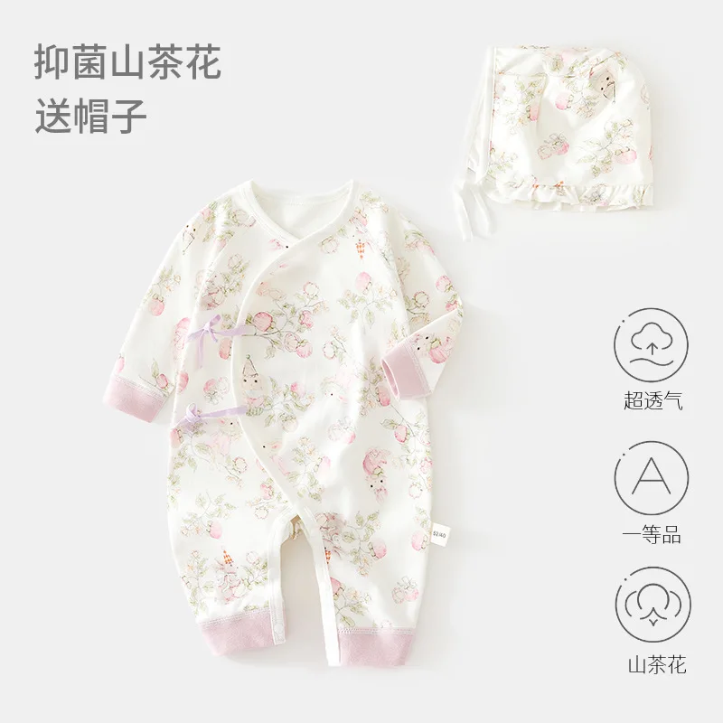 Camellia Newborn Baby Clothes Men and Women Baby Jumpsuits Rompers Romper Four Seasons Newborn Gown Romper
Camellia Newborn Baby Clothes Men and Women Baby Jumpsuits Rompers Romper Four Seasons Newborn Gown Romper