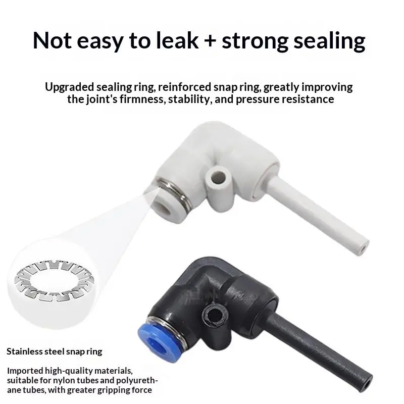 2/10Pcs PLJ 4/6/8/10mm Pneumatic Quick-insert Reducing Diameter PLJ8-6/6-6mm Rod Pneumatic Joint Bend-through Rod Connector
2/10Pcs PLJ 4/6/8/10mm Pneumatic Quick-insert Reducing Diameter PLJ8-6/6-6mm Rod Pneumatic Joint Bend-through Rod Connector
