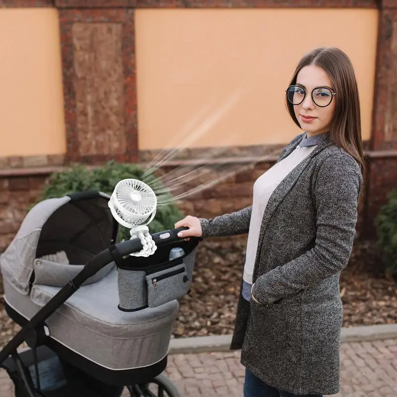 Portable Stroller Fan Handheld Fan With Flexible Octopus Mount Rechargeable Cooling Gadget 3-Speed Blower For Travel Nursery Car
Portable Stroller Fan Handheld Fan With Flexible Octopus Mount Rechargeable Cooling Gadget 3-Speed Blower For Travel Nursery Car