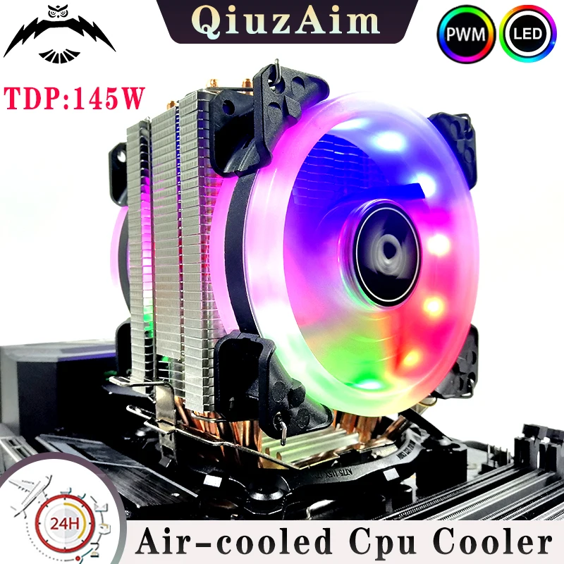Computer Air-cooled Radiator 2/4/6 Heat Pipe CPU Fan Cooler x79 x99 Processor Compatible LGA2011 2066 115x 1200 1700 18xx i5 AMD
Computer Air-cooled Radiator 2/4/6 Heat Pipe CPU Fan Cooler x79 x99 Processor Compatible LGA2011 2066 115x 1200 1700 18xx i5 AMD