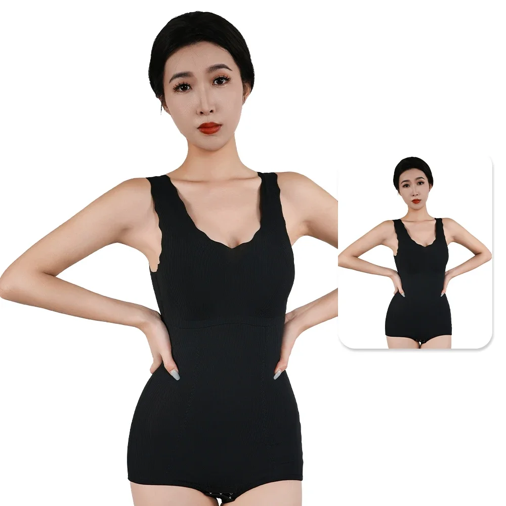 Women's Control Tummy Shapewear Bodysuit Seamless Faja Full Body Shaper Thong Body Shaping Sculpting Breast Slimming Underwear
Women's Control Tummy Shapewear Bodysuit Seamless Faja Full Body Shaper Thong Body Shaping Sculpting Breast Slimming Underwear