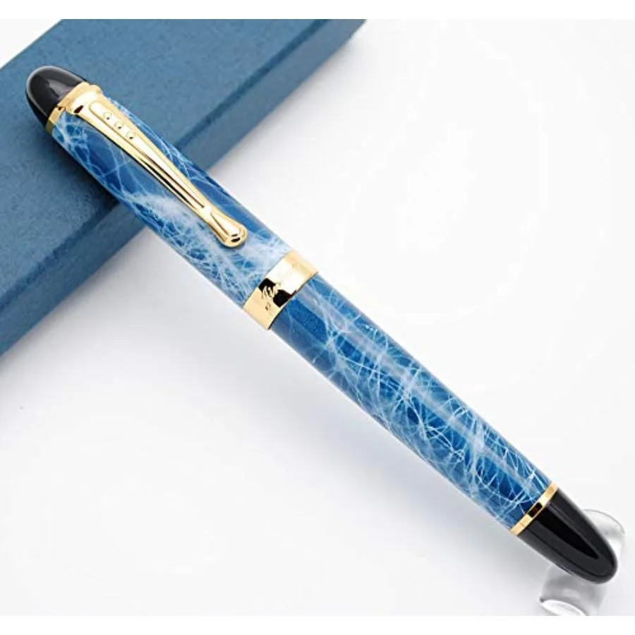 JINHAO X450 Fountain Pen M Nib Green Marble
JINHAO X450 Fountain Pen M Nib Green Marble