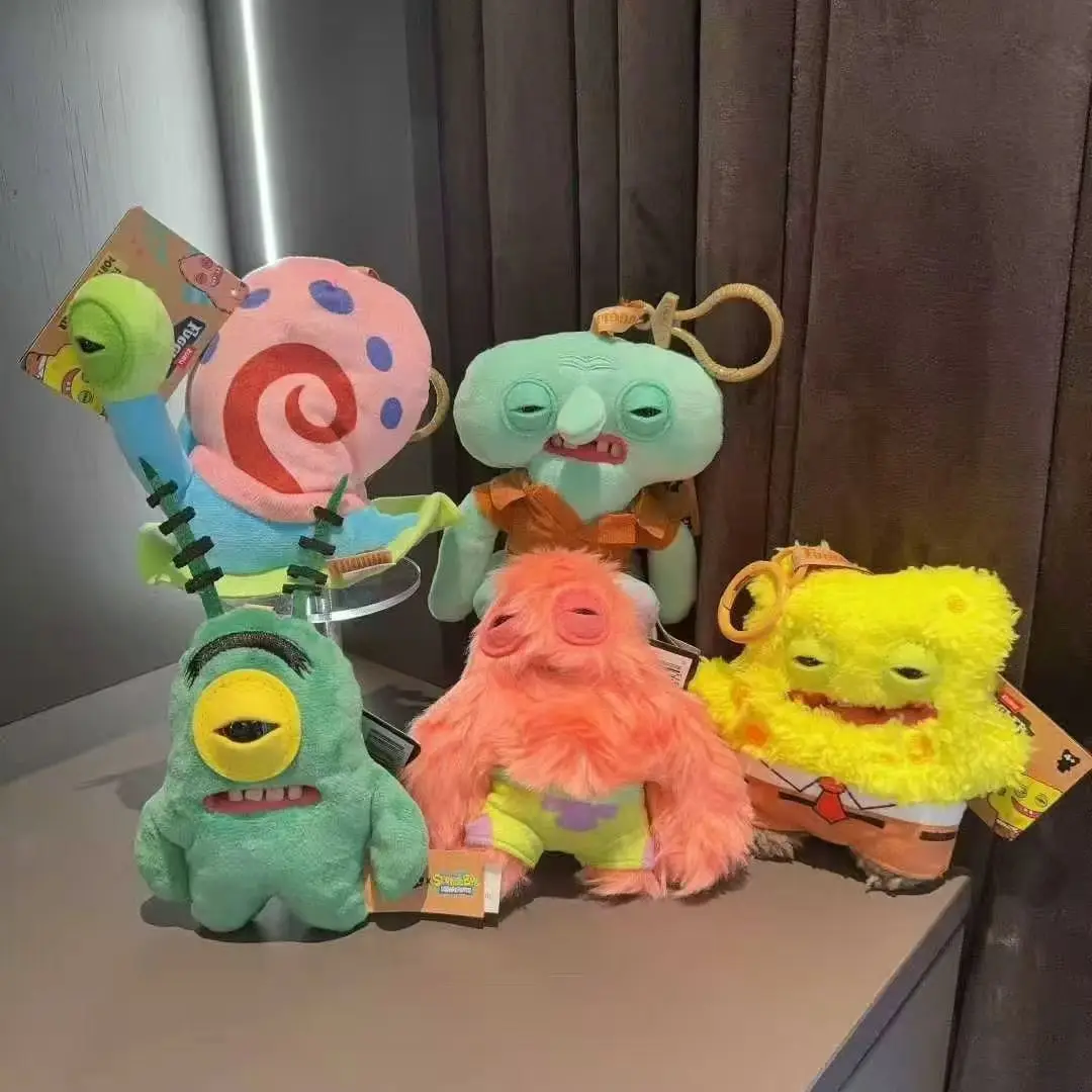 Cute SpongeBob Monster Plush Keychain Ugly Squidward Patrick Star Pendant Soft Fluffy Cartoon Doll Backpack Decoration
Cute SpongeBob Monster Plush Keychain Ugly Squidward Patrick Star Pendant Soft Fluffy Cartoon Doll Backpack Decoration