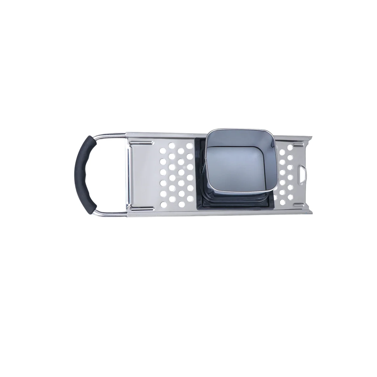 Multifunctional Stainless Steel Cheese Grater Shaver Potato Scraper Silver Tool Professional Kitchen Helper Non
Multifunctional Stainless Steel Cheese Grater Shaver Potato Scraper Silver Tool Professional Kitchen Helper Non
