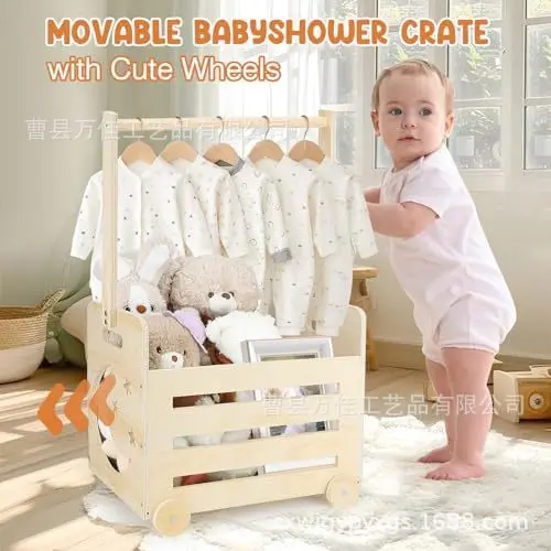 Baby Products Storage Basket Household Clothing Toy Storage Box Newborn Gift Packaging Wooden Storage Box
Baby Products Storage Basket Household Clothing Toy Storage Box Newborn Gift Packaging Wooden Storage Box