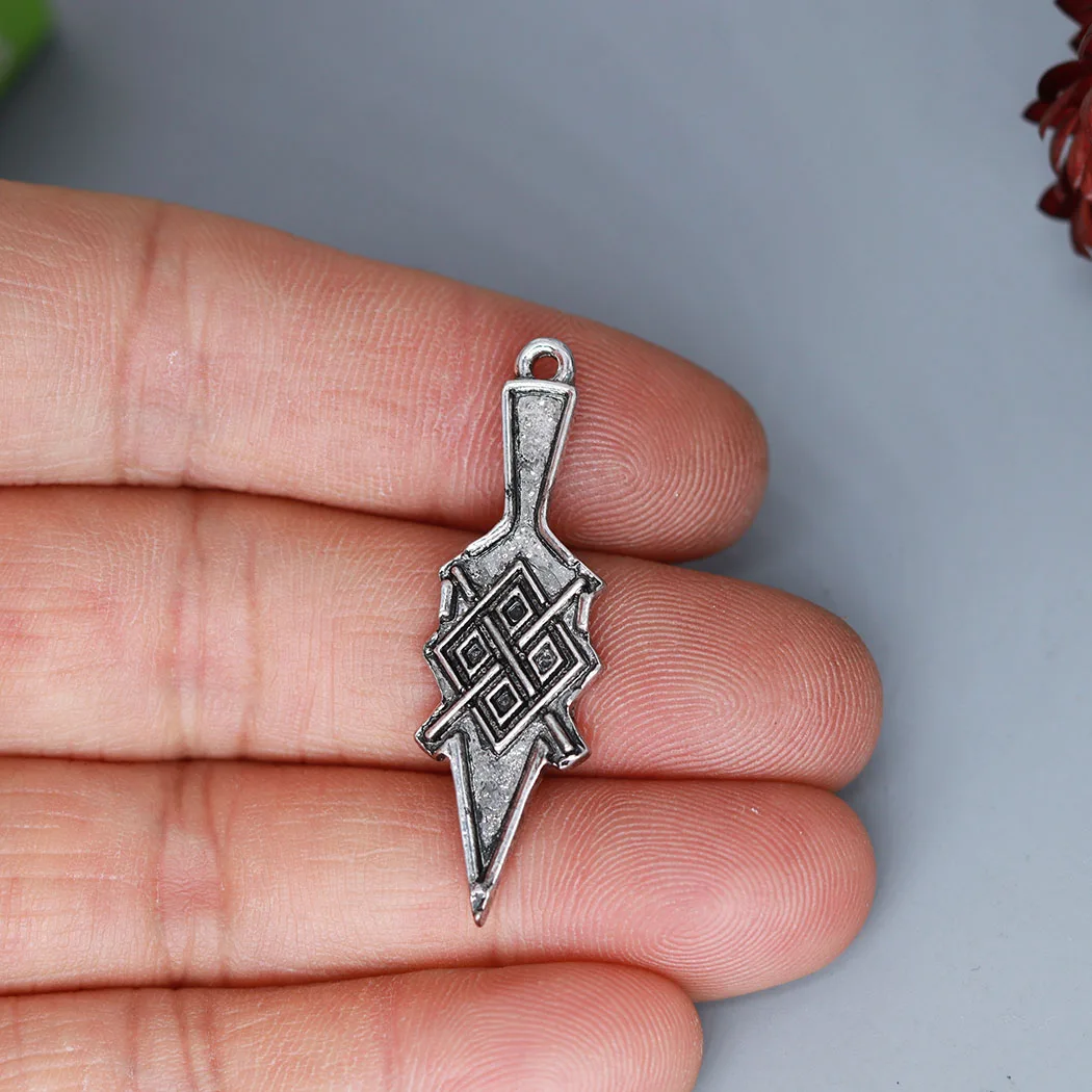 3Pcs/lot Gungir Odin's Spear Charm Pendant For DIY Necklace Handmade Jewelry Making
3Pcs/lot Gungir Odin's Spear Charm Pendant For DIY Necklace Handmade Jewelry Making