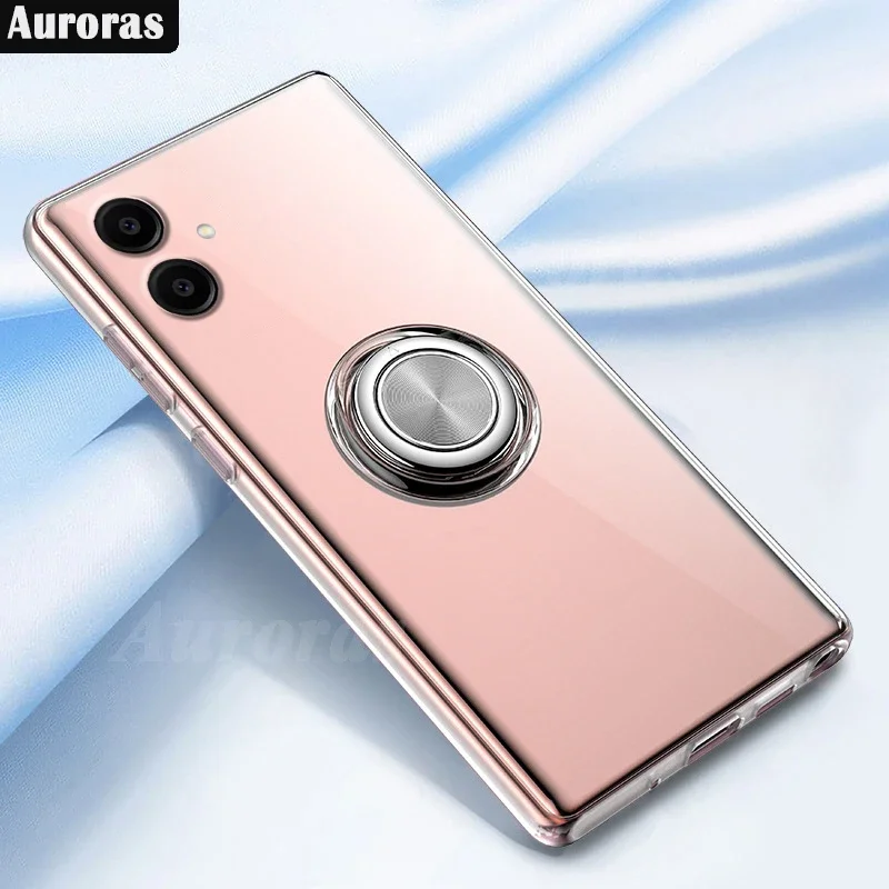 Auroras For Samsung Galaxy A06 Cover With Holder Ring Original Clear Soft Silicone Shell For Samsung Galaxy A16 A05 Phone Case
Auroras For Samsung Galaxy A06 Cover With Holder Ring Original Clear Soft Silicone Shell For Samsung Galaxy A16 A05 Phone Case