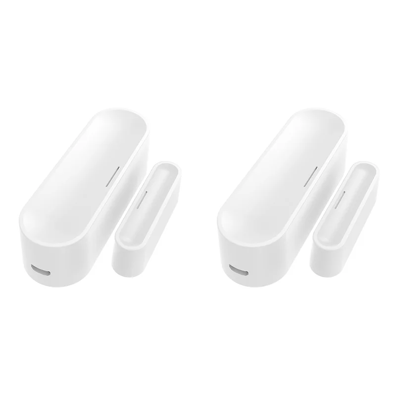 2X Tuya Matter Thread Door Window Sensor USB Powered Smart Home Smart Door Sensor Alarm For Home Security&Automation