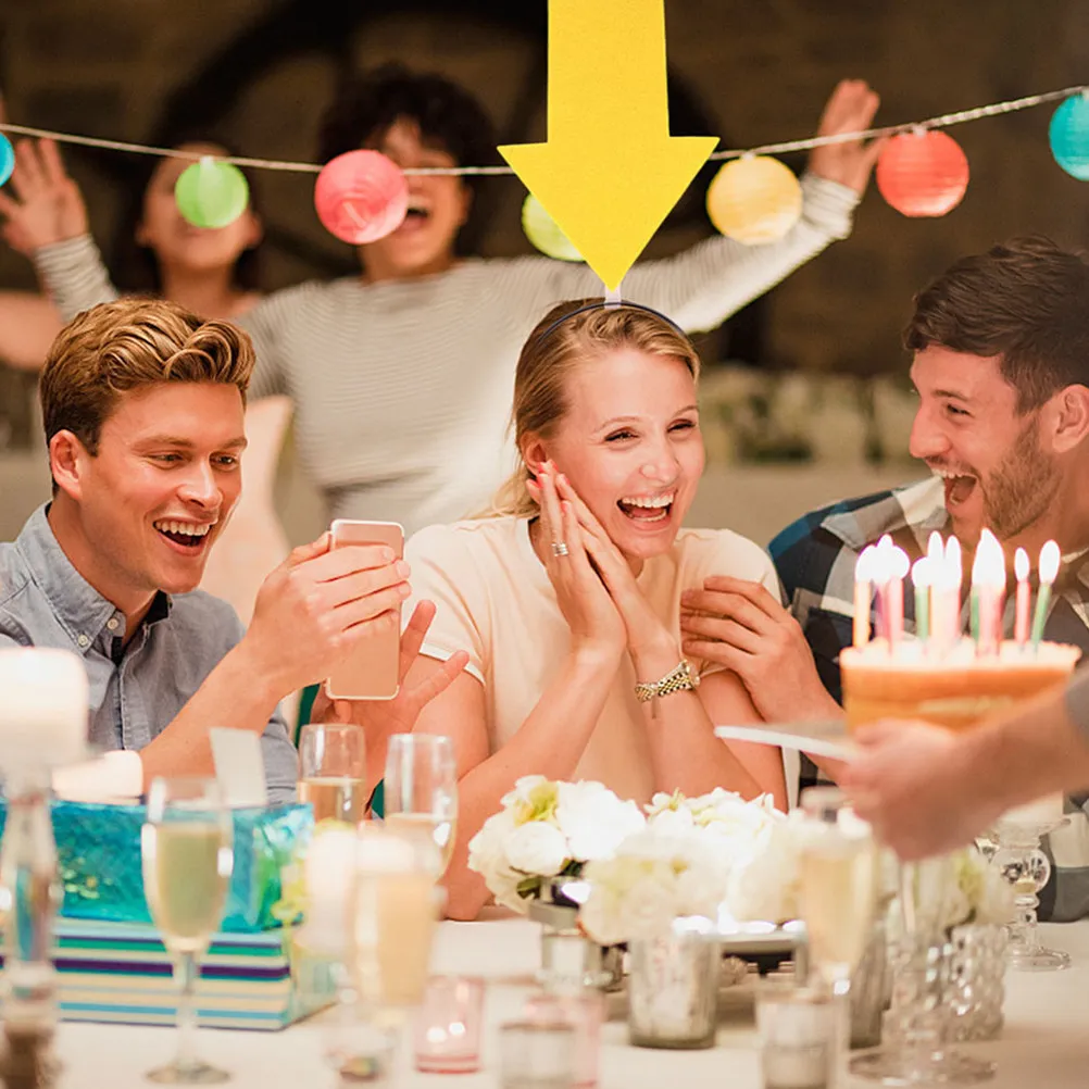 4Pcs Funny Symbol Headbands Arrow and Question Mark Design Party Headpiece for Christmas New Year Celebration Decor
4Pcs Funny Symbol Headbands Arrow and Question Mark Design Party Headpiece for Christmas New Year Celebration Decor