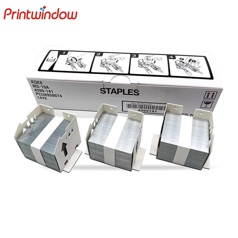 MS-10A 4599141 Original Staple Cartridge for Konica Minolta DI850 FN115 FS111 FS503 FS505 FS509 FS511 FS525 FS526 1 Box of 3
MS-10A 4599141 Original Staple Cartridge for Konica Minolta DI850 FN115 FS111 FS503 FS505 FS509 FS511 FS525 FS526 1 Box of 3