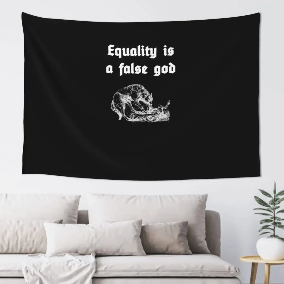 Equality is a false god Tapestry Decorations For Room Decor For Room Tapestry
Equality is a false god Tapestry Decorations For Room Decor For Room Tapestry
