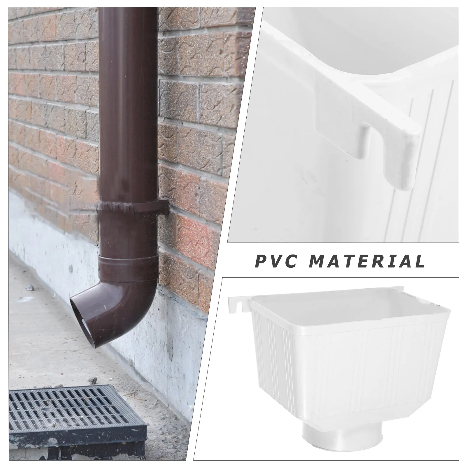 Water Bucket Gutter Accessory Downspout Adapter Conversion Connector Sewer Pipe Drop Outlet Extension White Downspouts
Water Bucket Gutter Accessory Downspout Adapter Conversion Connector Sewer Pipe Drop Outlet Extension White Downspouts