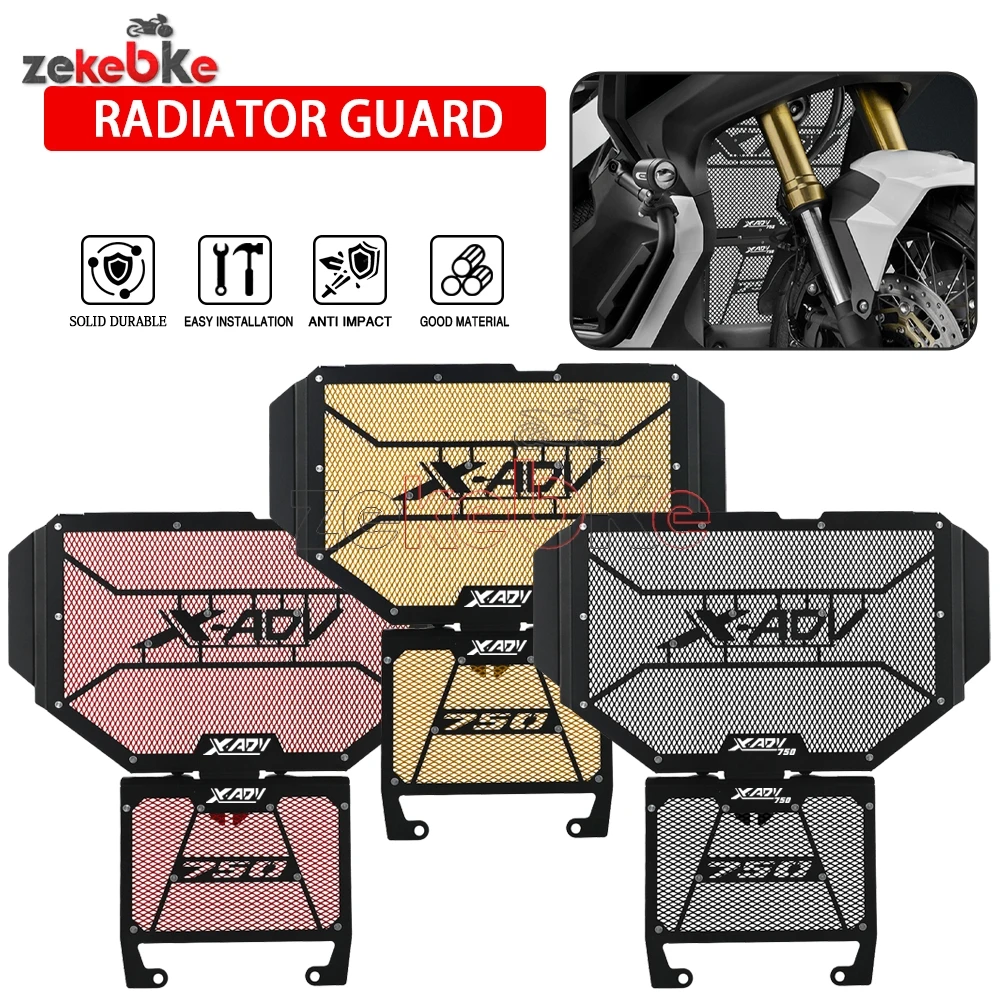For HONDA XADV 750 2017-2018-2019-2020 Motorcycle Radiator Grille Guard Cover Protector Accessories XADV750 X-ADV 750 X-ADV750
For HONDA XADV 750 2017-2018-2019-2020 Motorcycle Radiator Grille Guard Cover Protector Accessories XADV750 X-ADV 750 X-ADV750