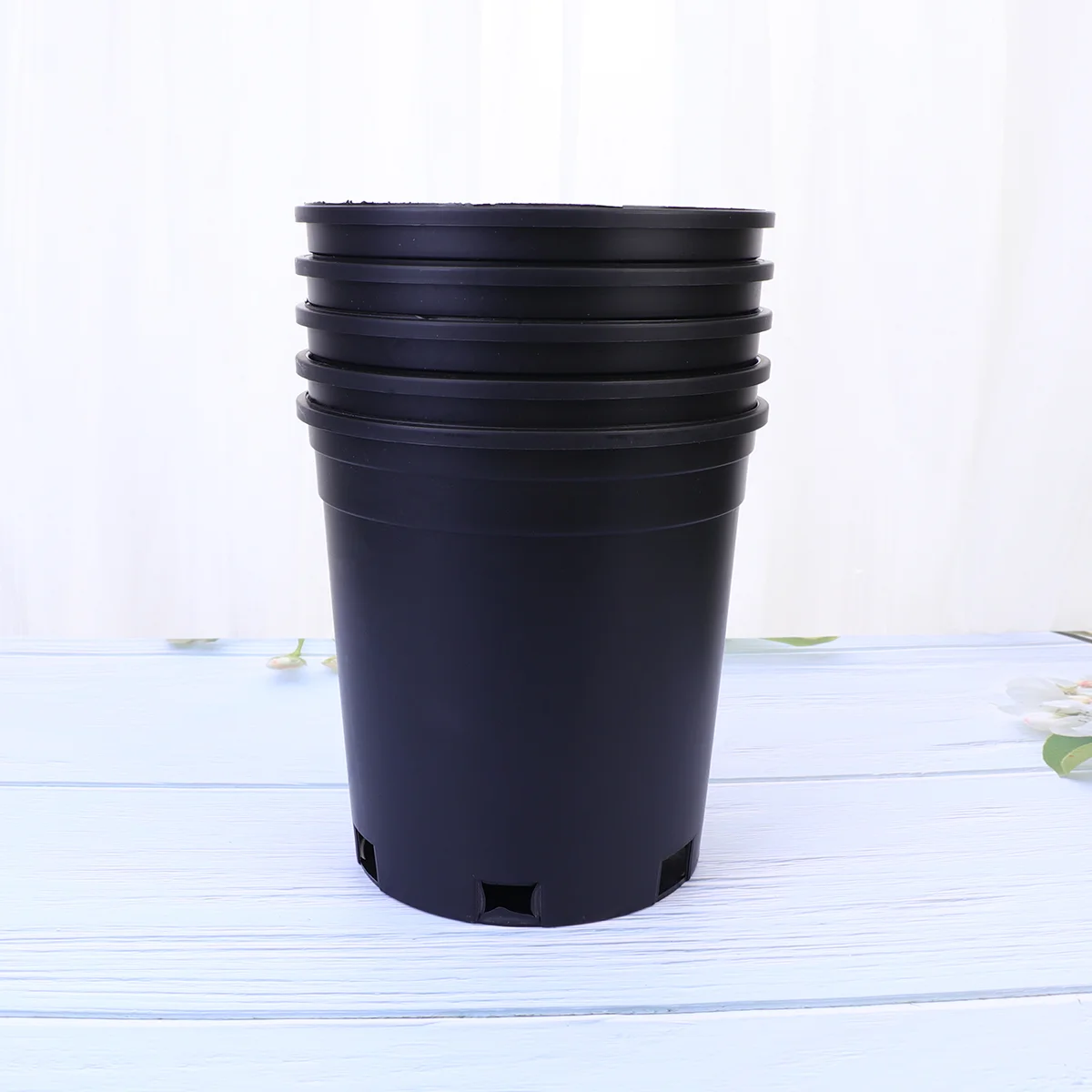 5 Pcs Large Flower Pots Tree Planting Round Bucket Garden Flowerpot Ornament Household Thicken
5 Pcs Large Flower Pots Tree Planting Round Bucket Garden Flowerpot Ornament Household Thicken