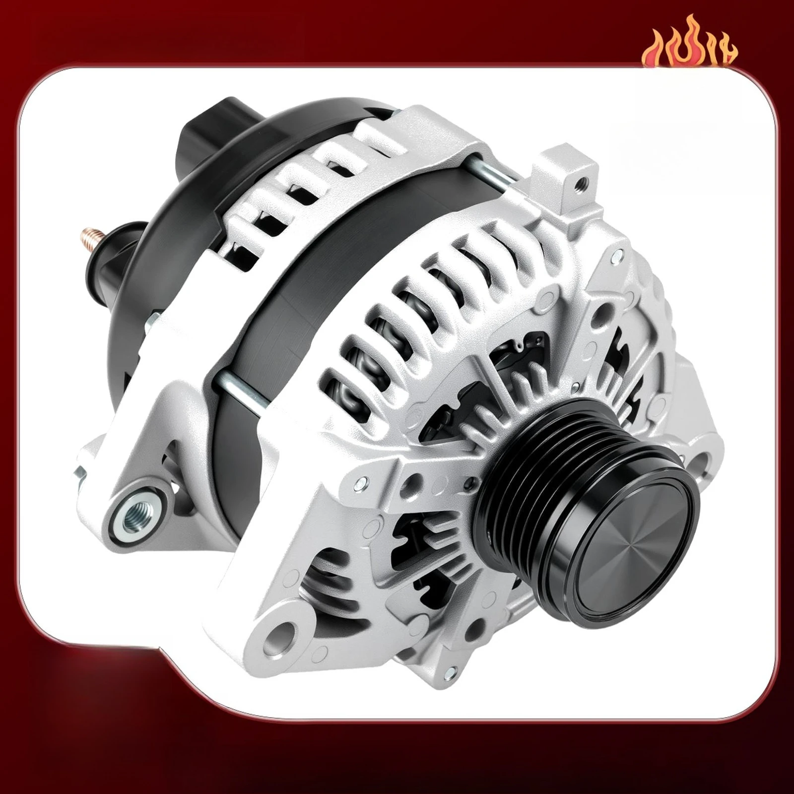 Alternator 12V 180A Fits Hyundai 2009-2012 Genesis 4.6L 2012-2016 Genesis 5L
Alternator 12V 180A Fits Hyundai 2009-2012 Genesis 4.6L 2012-2016 Genesis 5L