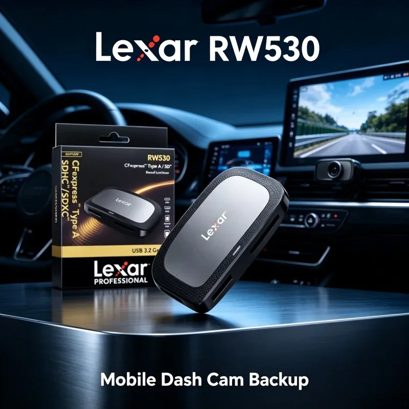 For Sony Canon Nikon Camera Lexar RW530 2 in 1 CFexpress Type A SD Card Reader USB 3.2 Gen2 Type C 10Gbps 8K High Speed Memory
For Sony Canon Nikon Camera Lexar RW530 2 in 1 CFexpress Type A SD Card Reader USB 3.2 Gen2 Type C 10Gbps 8K High Speed Memory