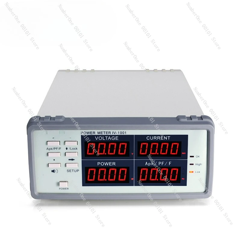 Broadband High Precision Power Meter IV-1001 Can Measure Standby Power Consumption 0.01W Single Phase
Broadband High Precision Power Meter IV-1001 Can Measure Standby Power Consumption 0.01W Single Phase