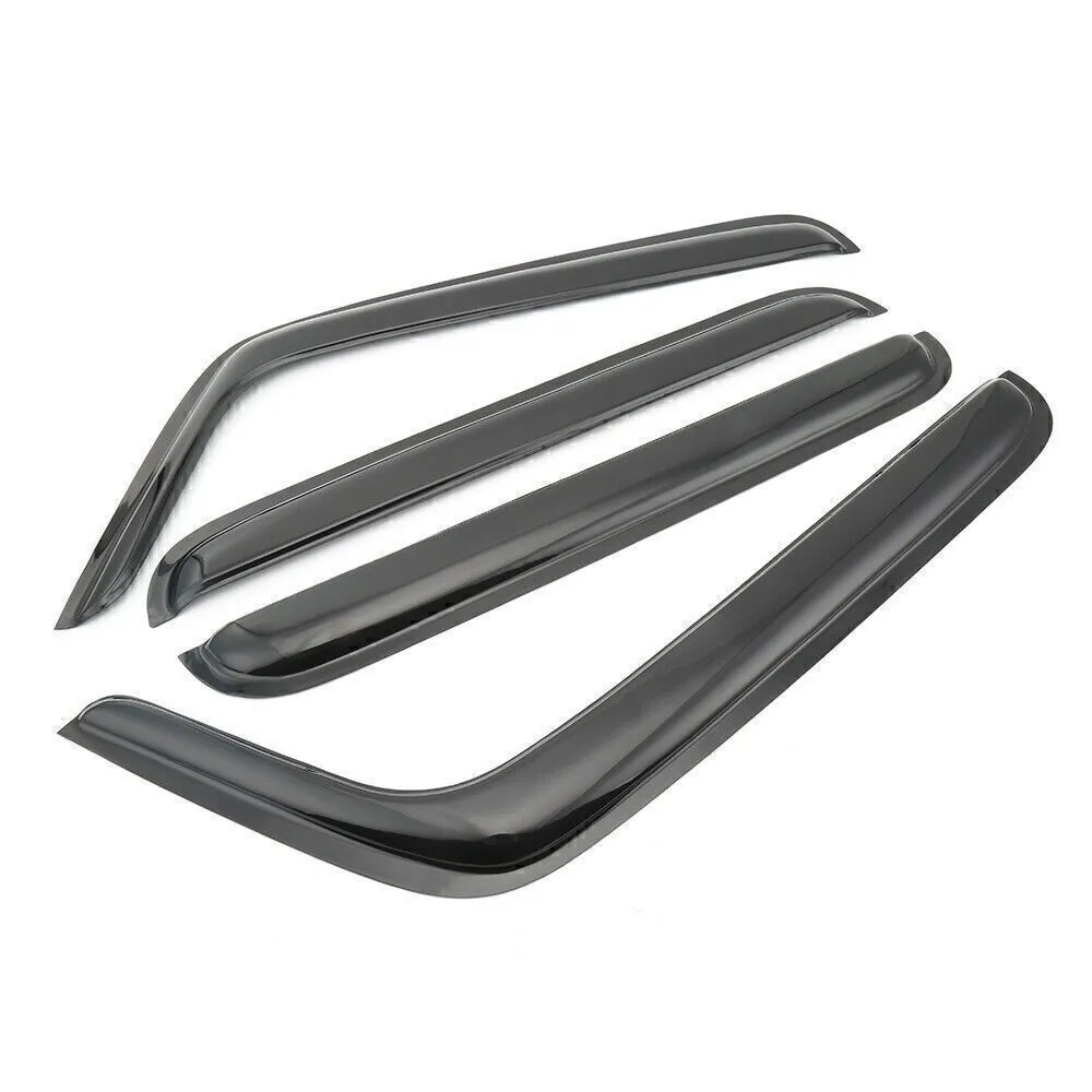 4 pcs Window Vent Visor Sun Rain Guards For 2007-2017 Jeep Wrangler JK Tape-on
4 pcs Window Vent Visor Sun Rain Guards For 2007-2017 Jeep Wrangler JK Tape-on