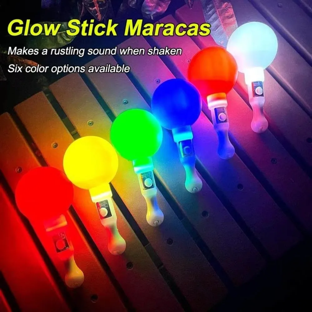 Round Shape Glowing Lightstick LED Glowing Luminous Flashing Light Sticks Luminous Sand Hammer Cheering Atmosphere Props
Round Shape Glowing Lightstick LED Glowing Luminous Flashing Light Sticks Luminous Sand Hammer Cheering Atmosphere Props