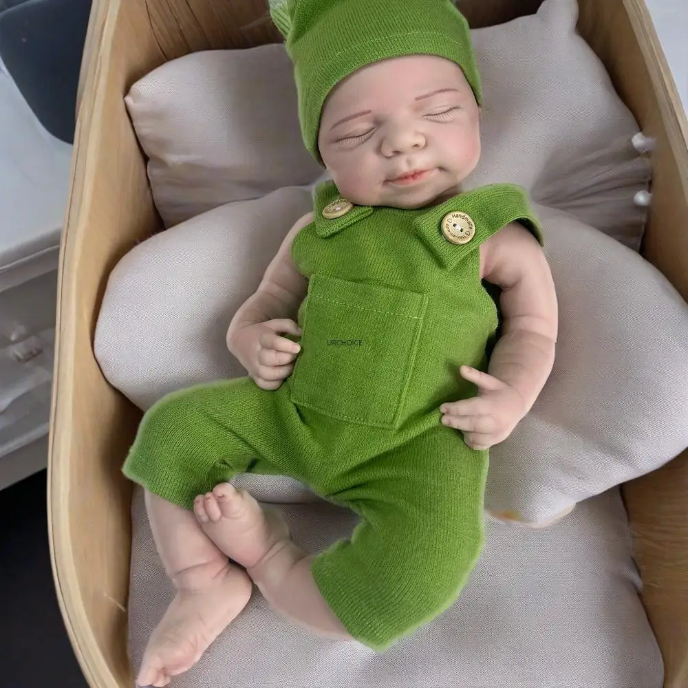 18Inch Soft Lifelike Cuddly Silicone Reborn Baby Girl & Boy Realistic Details Visible Veins Newborn Doll For Kids Age 3+ Toy
18Inch Soft Lifelike Cuddly Silicone Reborn Baby Girl & Boy Realistic Details Visible Veins Newborn Doll For Kids Age 3+ Toy