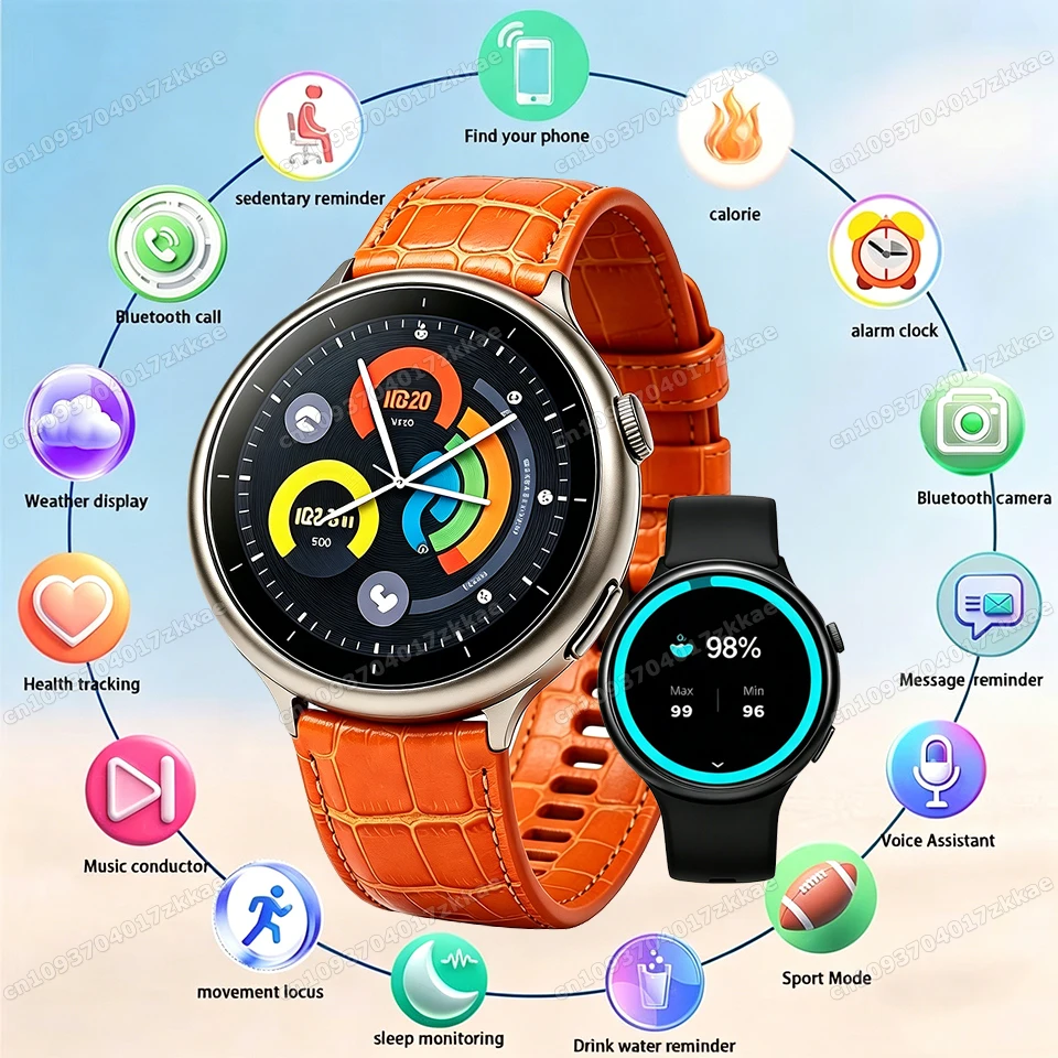 2026 New Smart Watch Outdoor Sports Heart Rate Health Monitoring AI Voice Assistant Wireless Call Camera Control Smartwatches
2026 New Smart Watch Outdoor Sports Heart Rate Health Monitoring AI Voice Assistant Wireless Call Camera Control Smartwatches