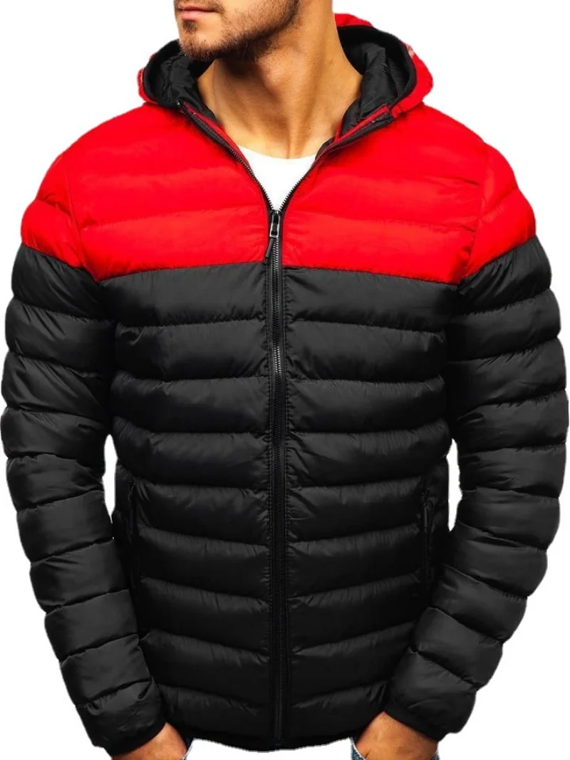 Winter Men Jacket Hoodies Coat Casual Parkas Male Two Color Patchwork Men's Winter Jackets
Winter Men Jacket Hoodies Coat Casual Parkas Male Two Color Patchwork Men's Winter Jackets