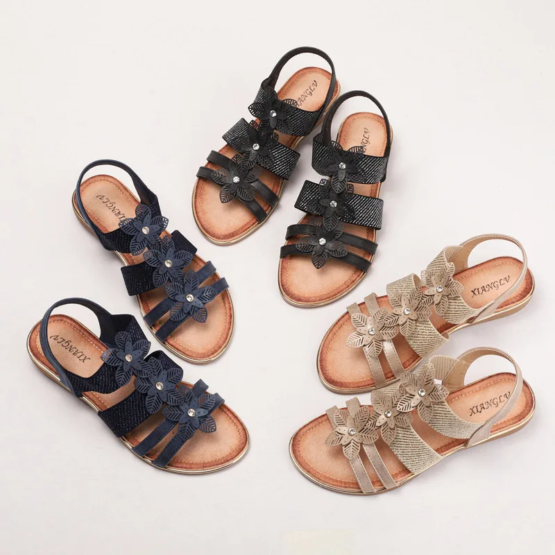 Bohemian Floral Wedge Sandals Women New Ethnic Open Toe Beach Roman Shoes
Bohemian Floral Wedge Sandals Women New Ethnic Open Toe Beach Roman Shoes