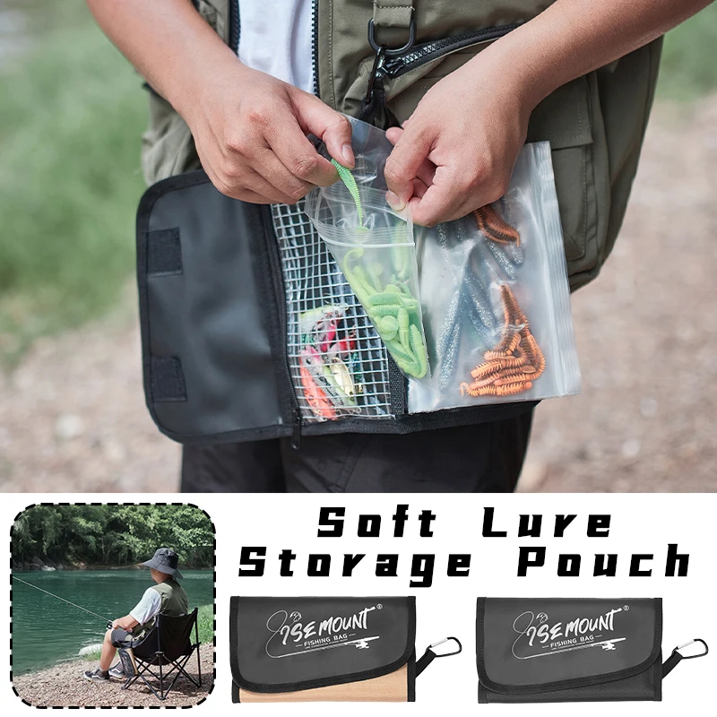 Водонепроницаемая мягкая сумка для хранения приманок, портативный органайзер для рыболовных приманок со съемными отделениями, многофункциональная сумка для снастей
Водонепроницаемая мягкая сумка для хранения приманок, портативный органайзер для рыболовных приманок со съемными отделениями, многофункциональная сумка для снастей