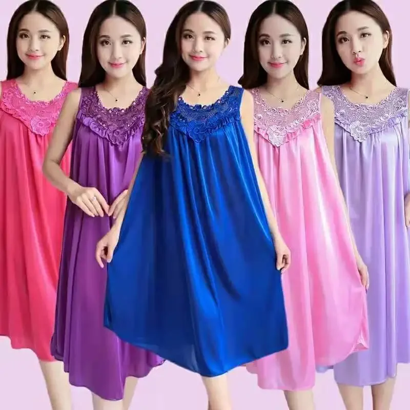 Nightgowns Women's Clothing Homewear Summer Thin New Sexy Lace Comfortable Casual Breathable Simple Stylish Versatile Loose
Nightgowns Women's Clothing Homewear Summer Thin New Sexy Lace Comfortable Casual Breathable Simple Stylish Versatile Loose