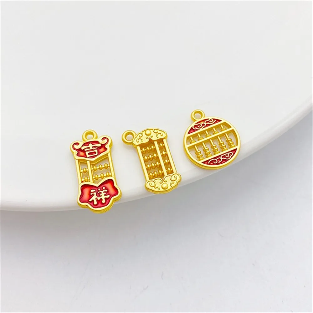 Qian Duoduo Abacus Pendant Diy Beaded Bracelet Necklace Material Accessories L554
Qian Duoduo Abacus Pendant Diy Beaded Bracelet Necklace Material Accessories L554
