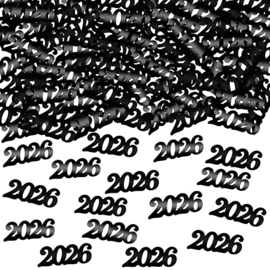 , Shiny Black Grad Confetti 2026 - Pack of 500 Graduation Confetti Class of 2026 Decorations 2026 Graduation Decorations Prom D
, Shiny Black Grad Confetti 2026 - Pack of 500 Graduation Confetti Class of 2026 Decorations 2026 Graduation Decorations Prom D